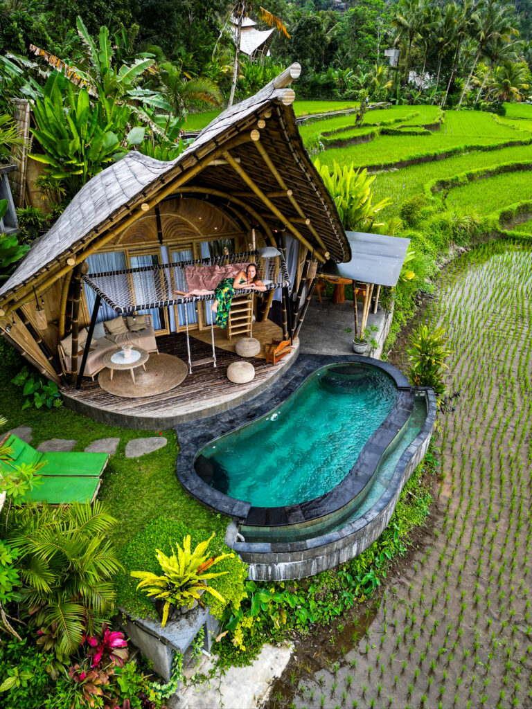 Bali Airbnb Drone Photo