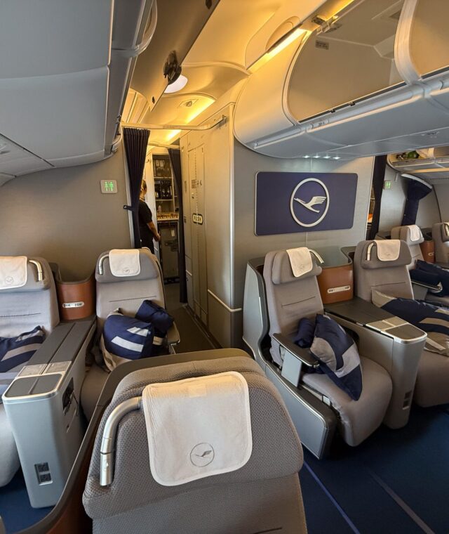 Lufthansa A380 Business Class Review: Munich to Washington Dulles